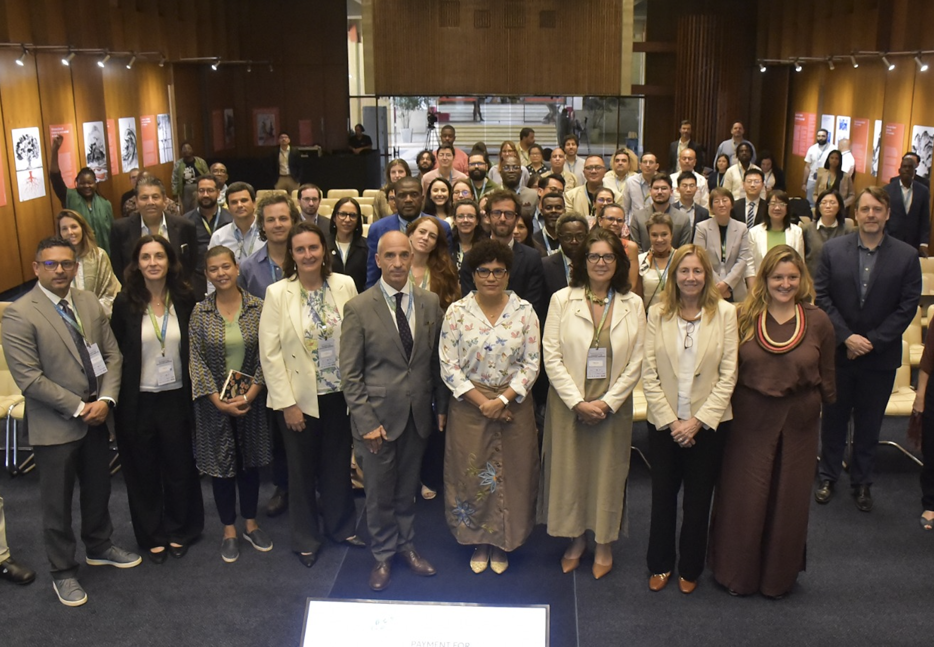 Participants of the first global Payments for Environmental Services Dialogue, Brasilia.