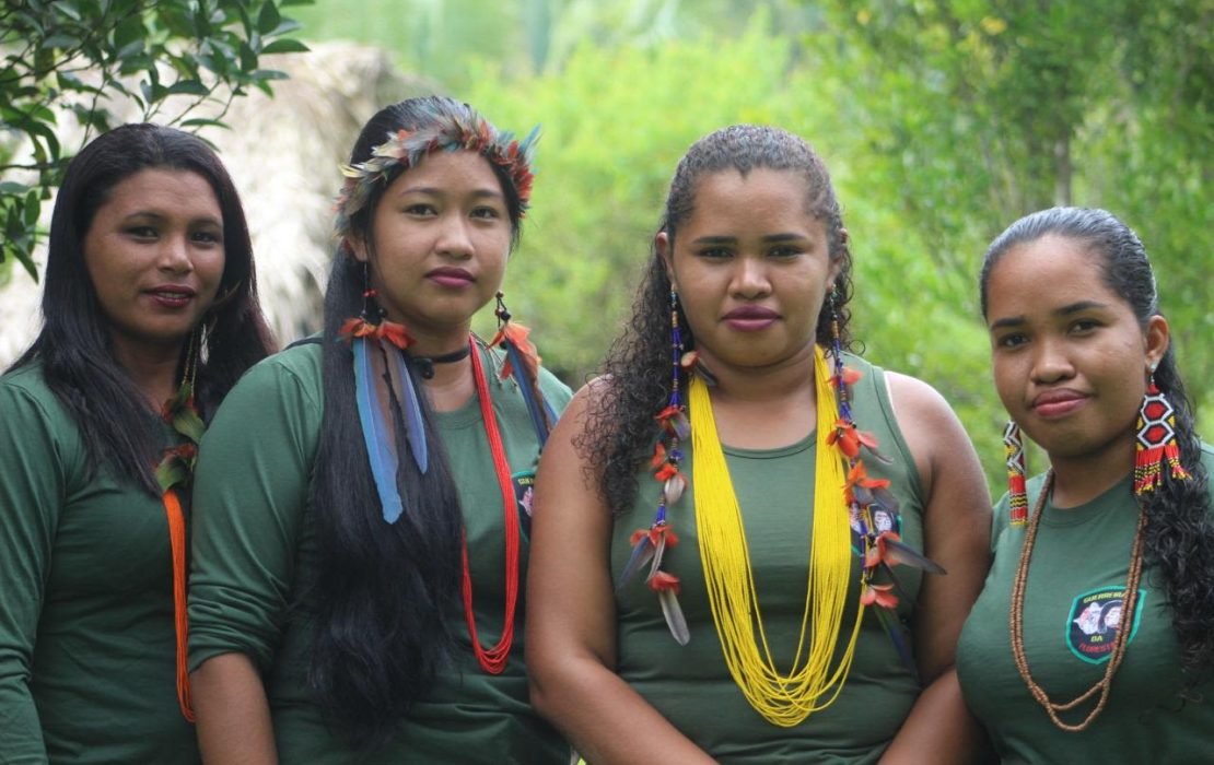 Indigenous women fight flames and deforestation in Brazil